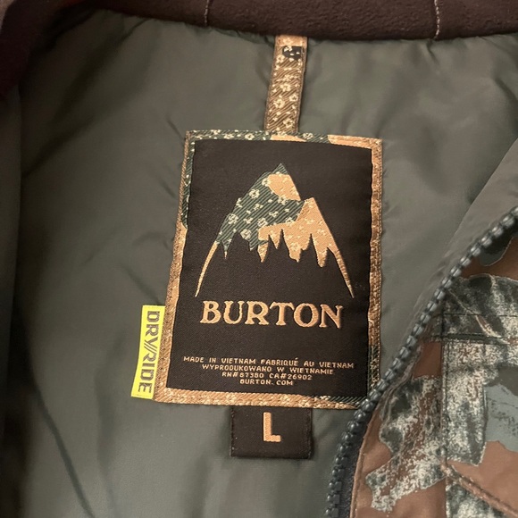Burton Dry Ride Snowboard Jacket - Picture 3 of 4